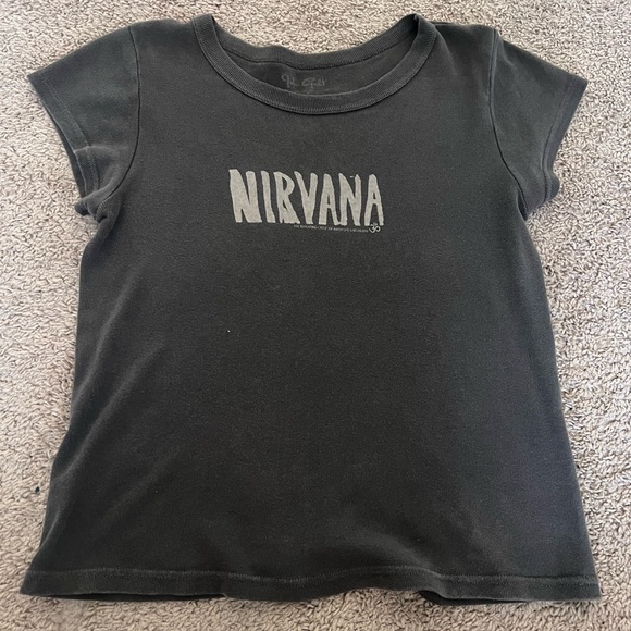Tops Brandy Melville Nirvana Shirt Poshmark